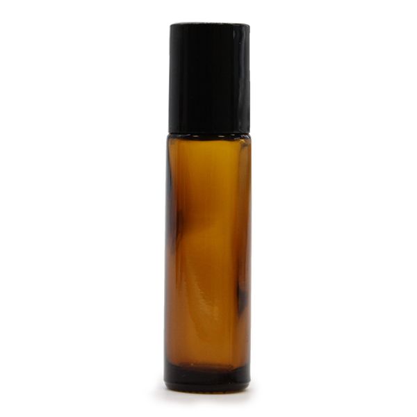 Bouteilles et Bouchon Roll-On - Ambré