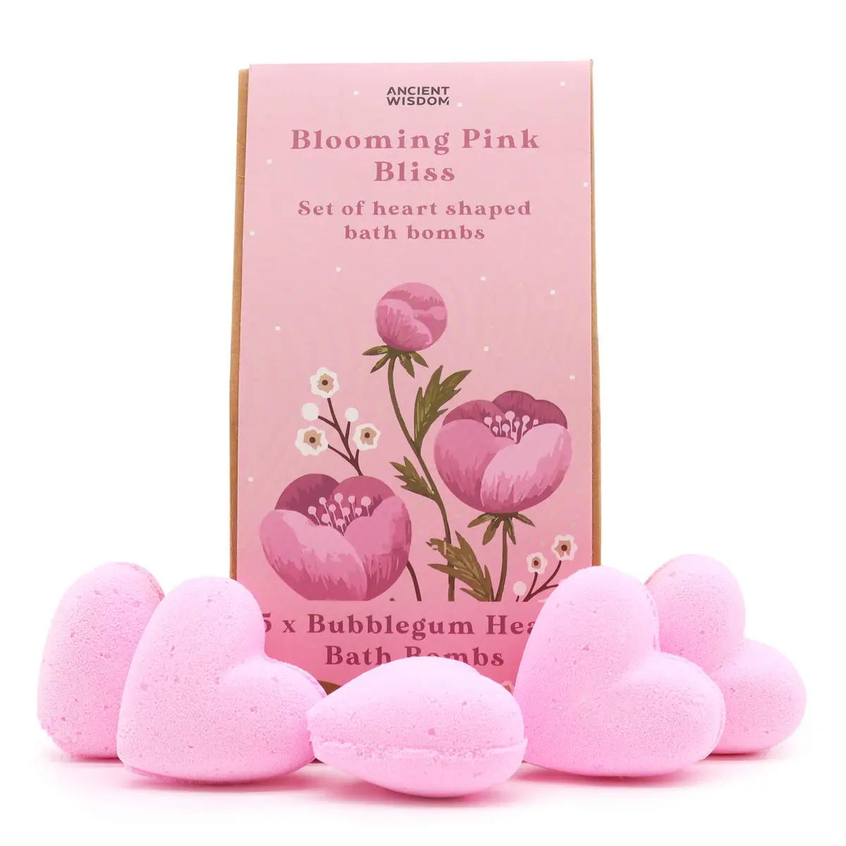 Blooming Pink Bliss Bath Heart Gift Set — Apothecary · GlowDuty apothecary