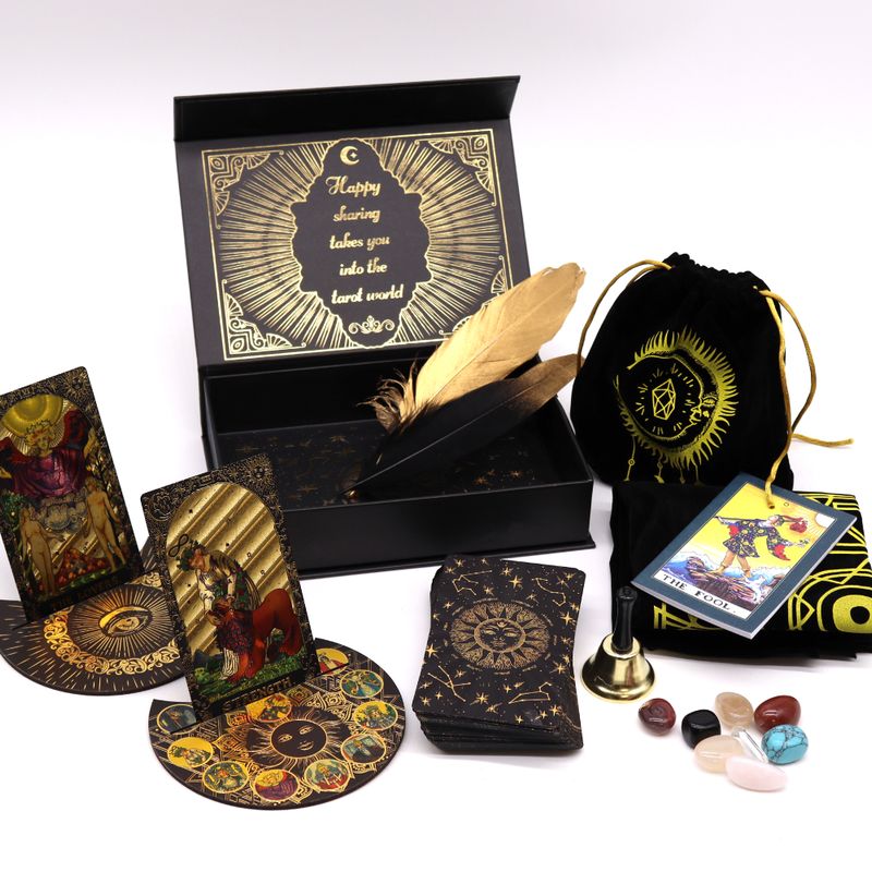 Tarot sa Zlatnim Tiskom - Neka Magija Počne - Poklon Set