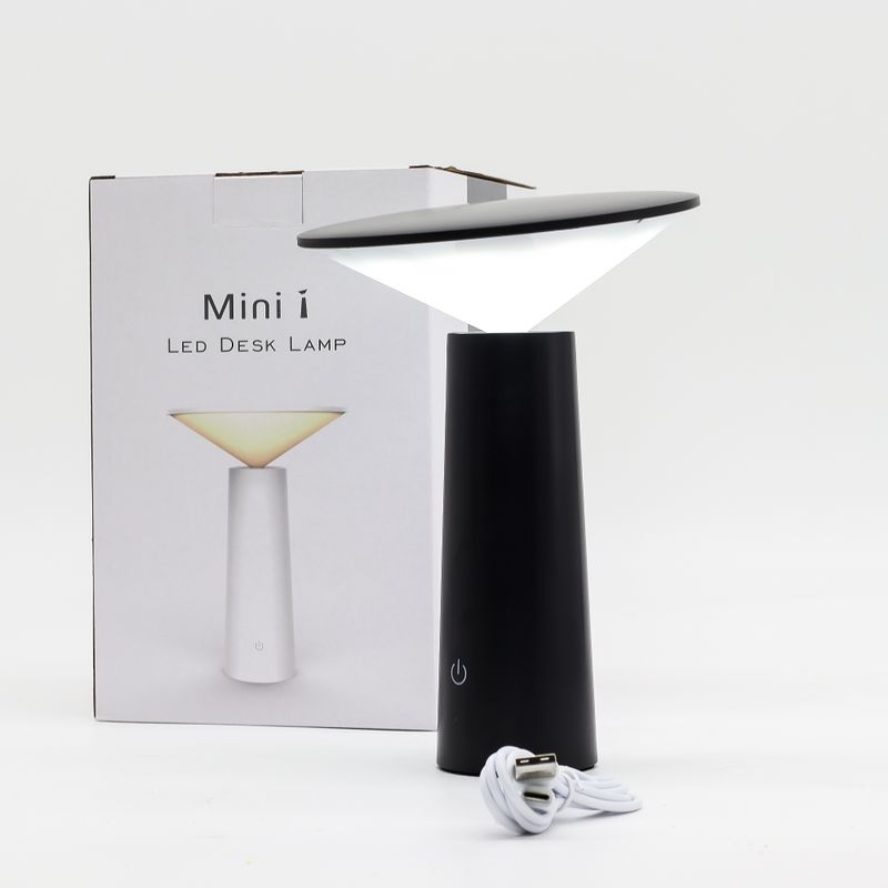 Dodirna Lampa - Crna Gljiva - podesiva - svjetlosni uzorak USB (C) - Punjiva (2000 W)