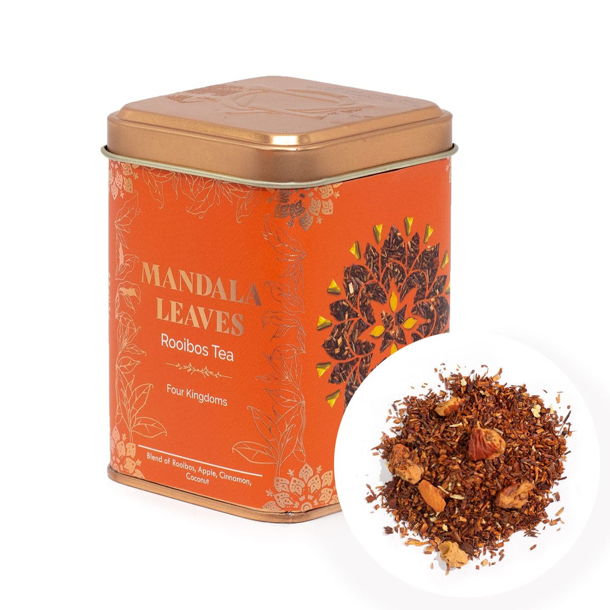 Chá de Rooibos Quatro Reinos - Lata de 50 g