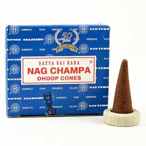Incenso Nagchampa Dhoop Conos