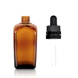 Sticlă din Chihlimbar de 20 ml cu Pipetă