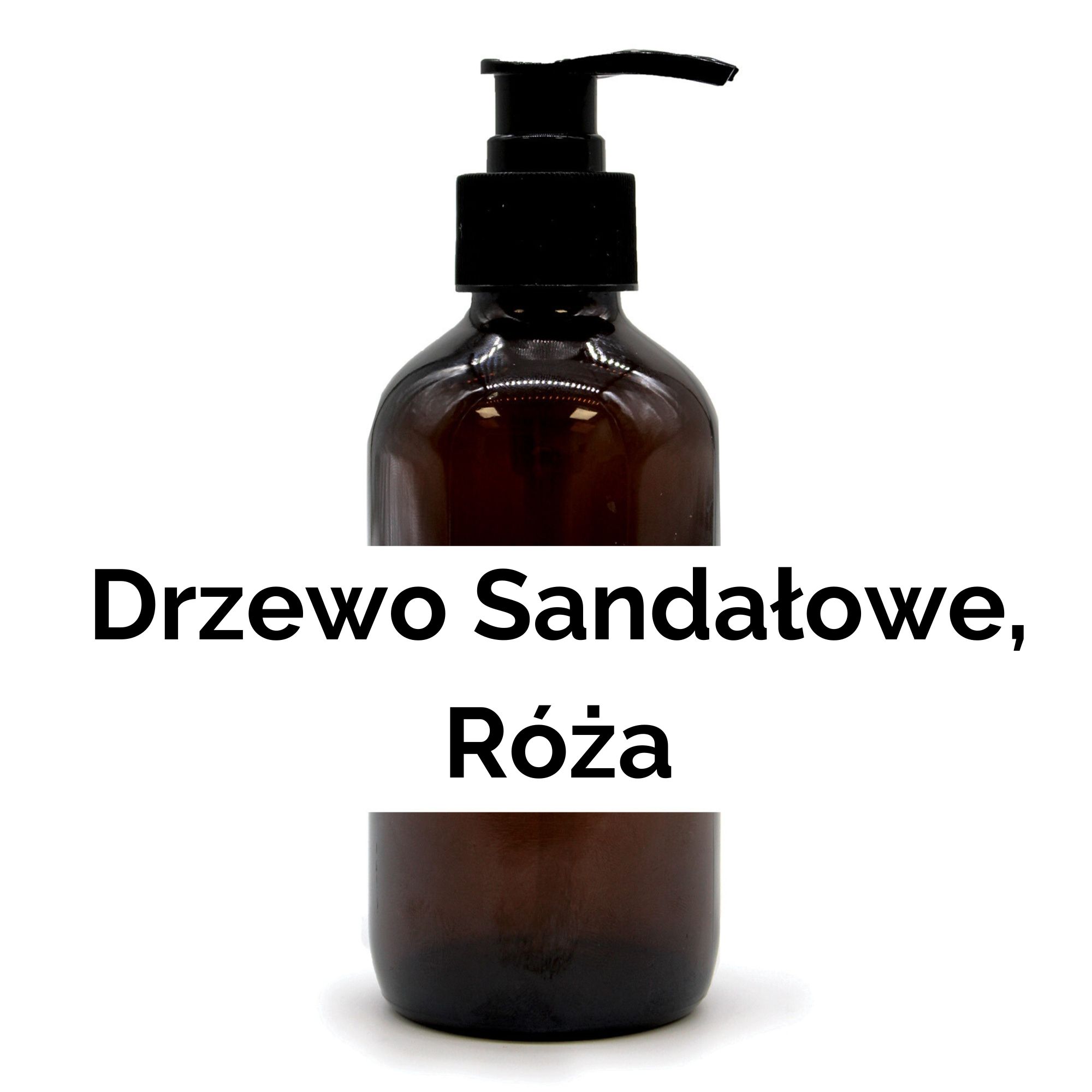 Mydło 250 ml - Drzewo Sandałowe i Róża - BEZ ETYKIETY