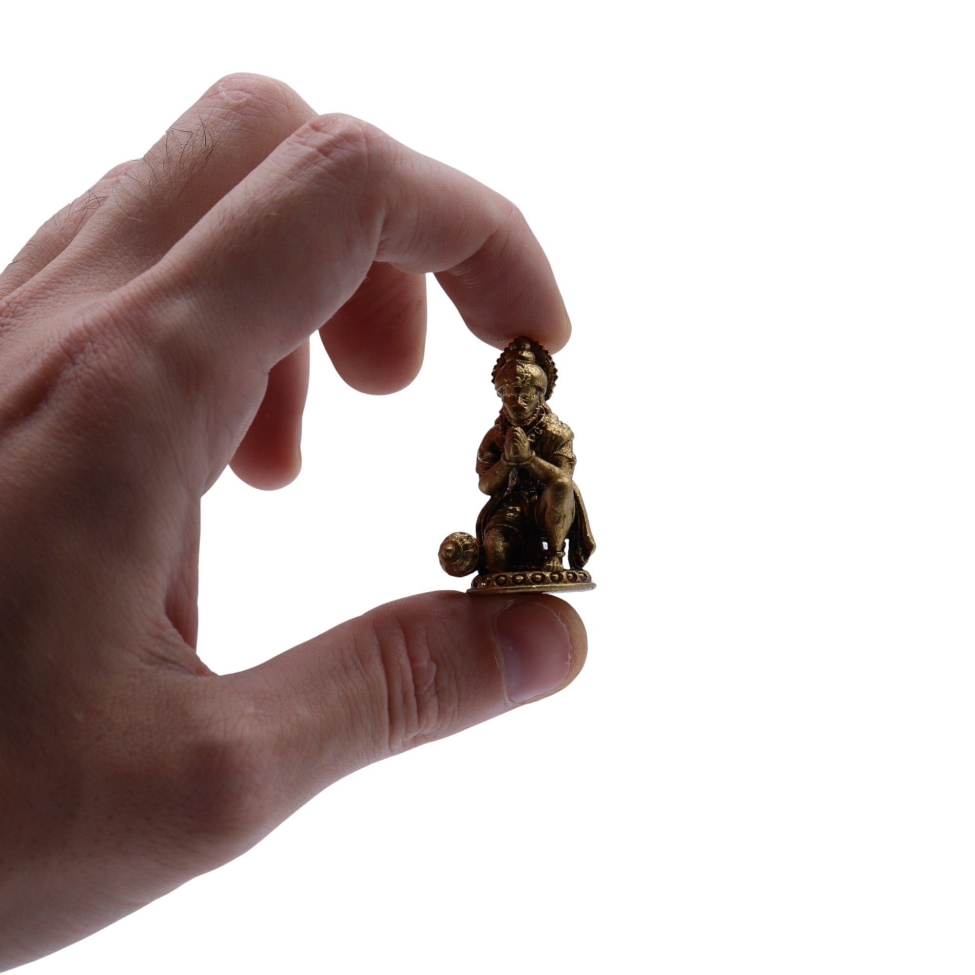 Dioses en miniatura de latón - Hanuman (30 g) - 36mm