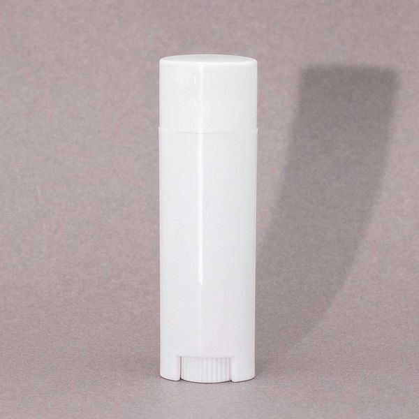 Ovalni Bijeli Aplikator za Ruž - 5gr (6,6x1,9x1,2 cm)