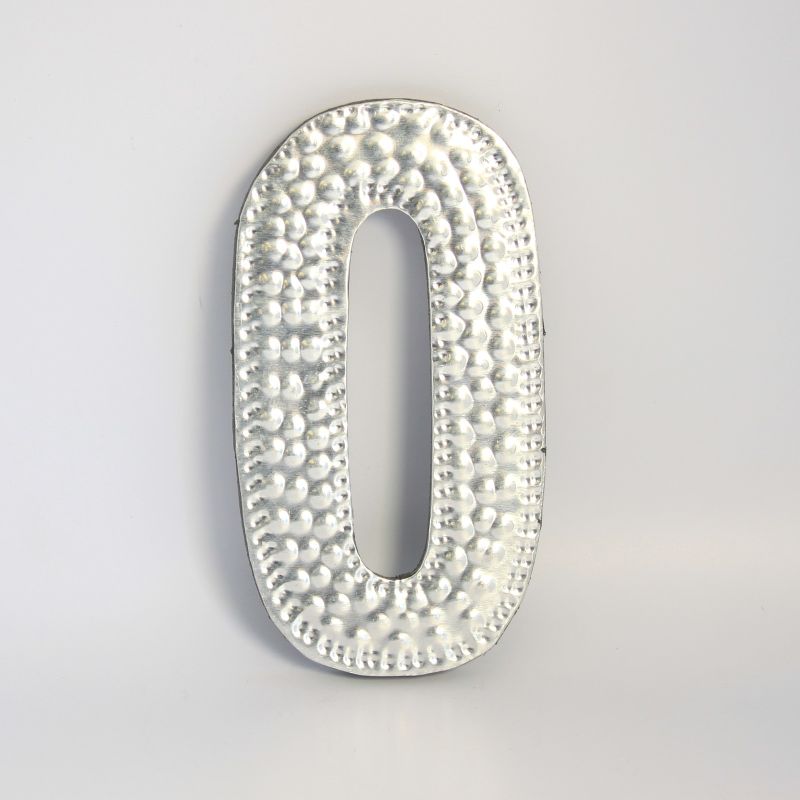 Petites Lettres en Aluminium - O
