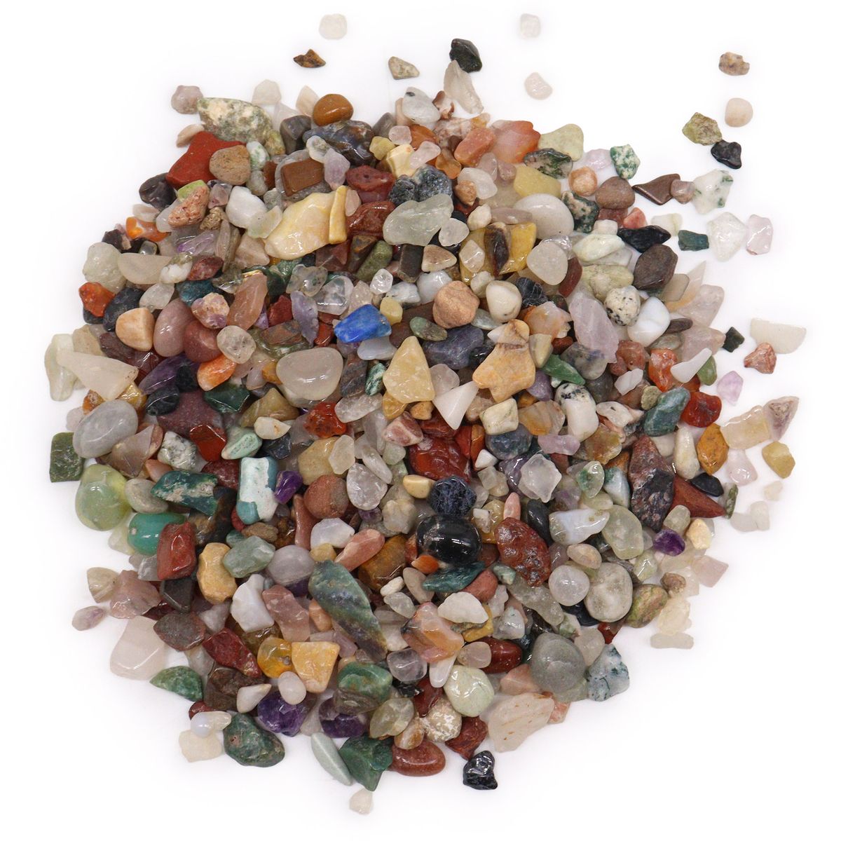 Pedras preciosas naturais - Misturadas 1 kg