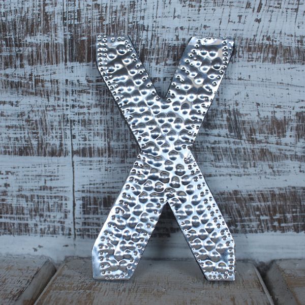 Mala Dekorativna Aluminijska Slova - X