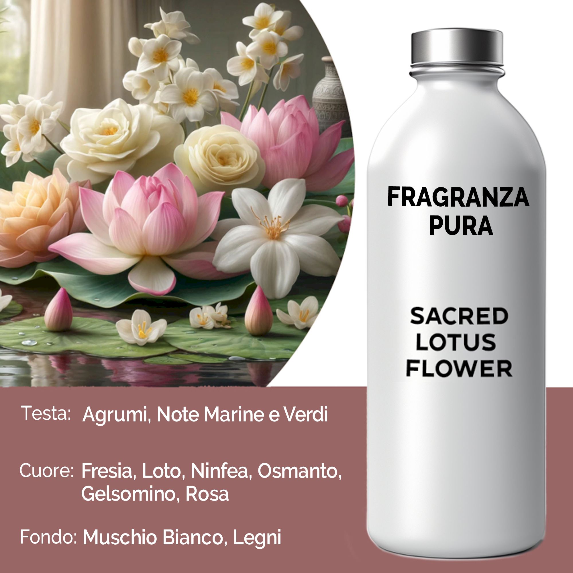 Fragranza Pura - Fiore di Loto Sacro - 500g