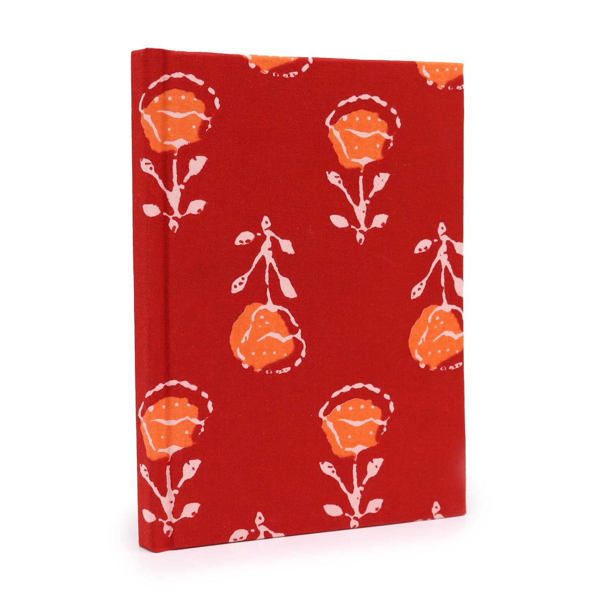 Cadernos com encadernação em algodão 20x15 cm - 96 páginas - Rosas