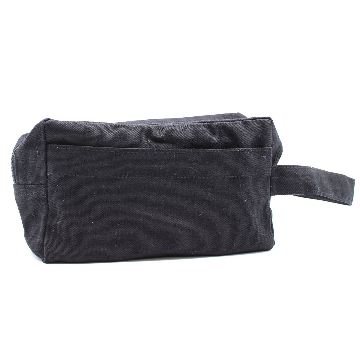 Bolsa de algodão preta 10 oz - quadrada clássica