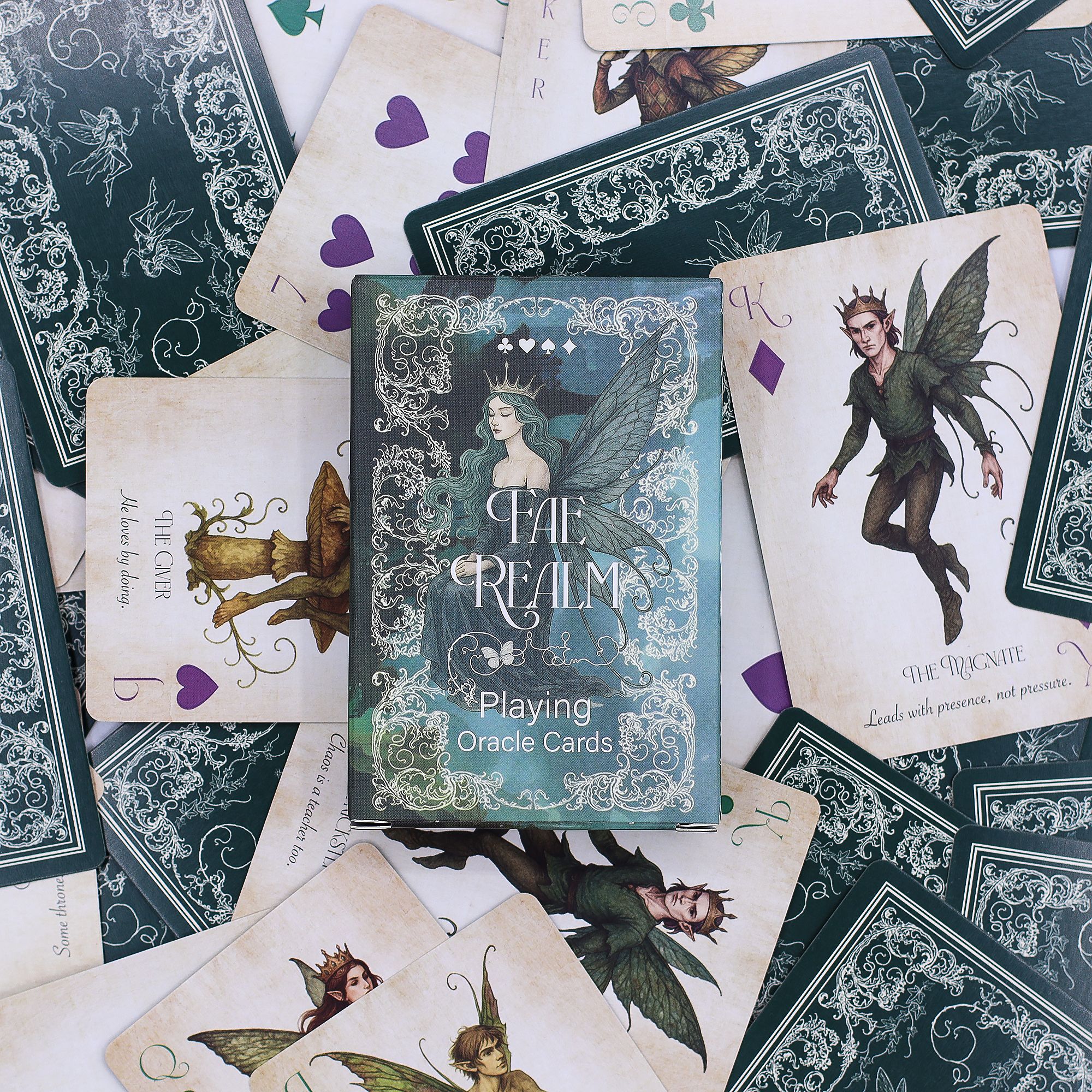 Fae Realm Karte za Igranje i Proricanje – Tema Vila