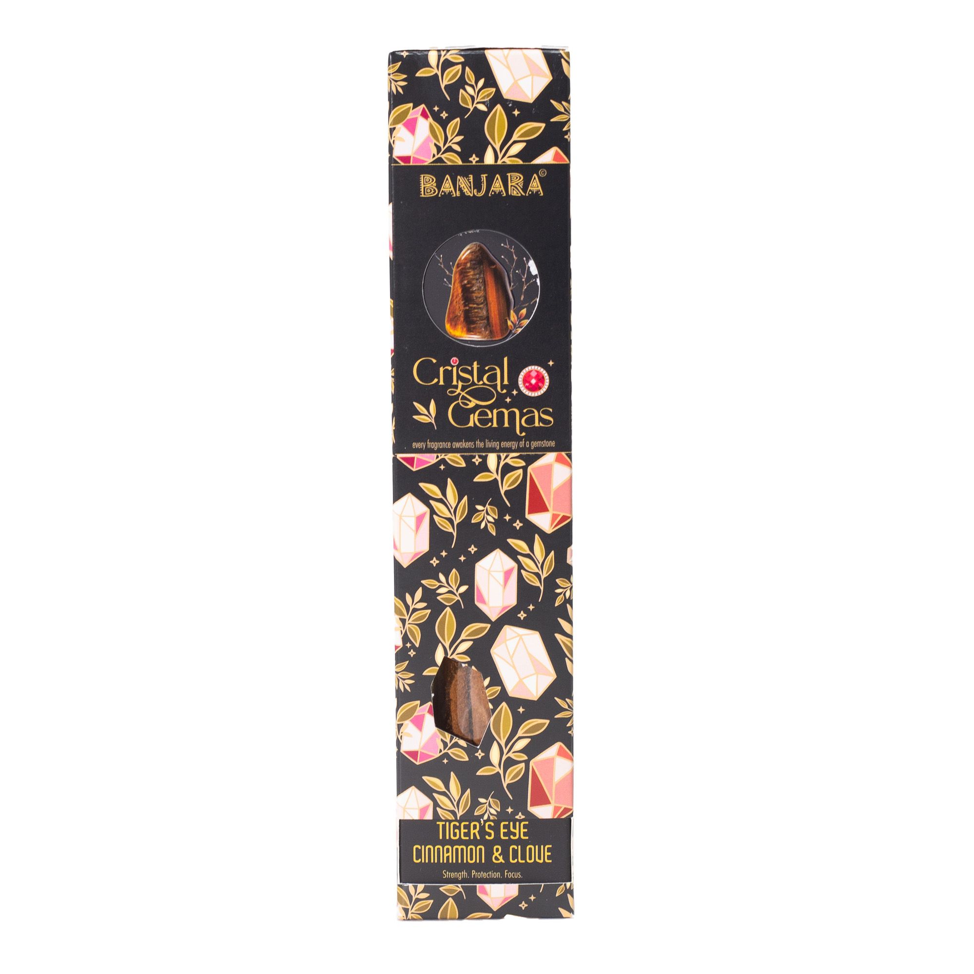 Banjara Cristal Gemas - Tiger's Eye Cinnamon & Clove