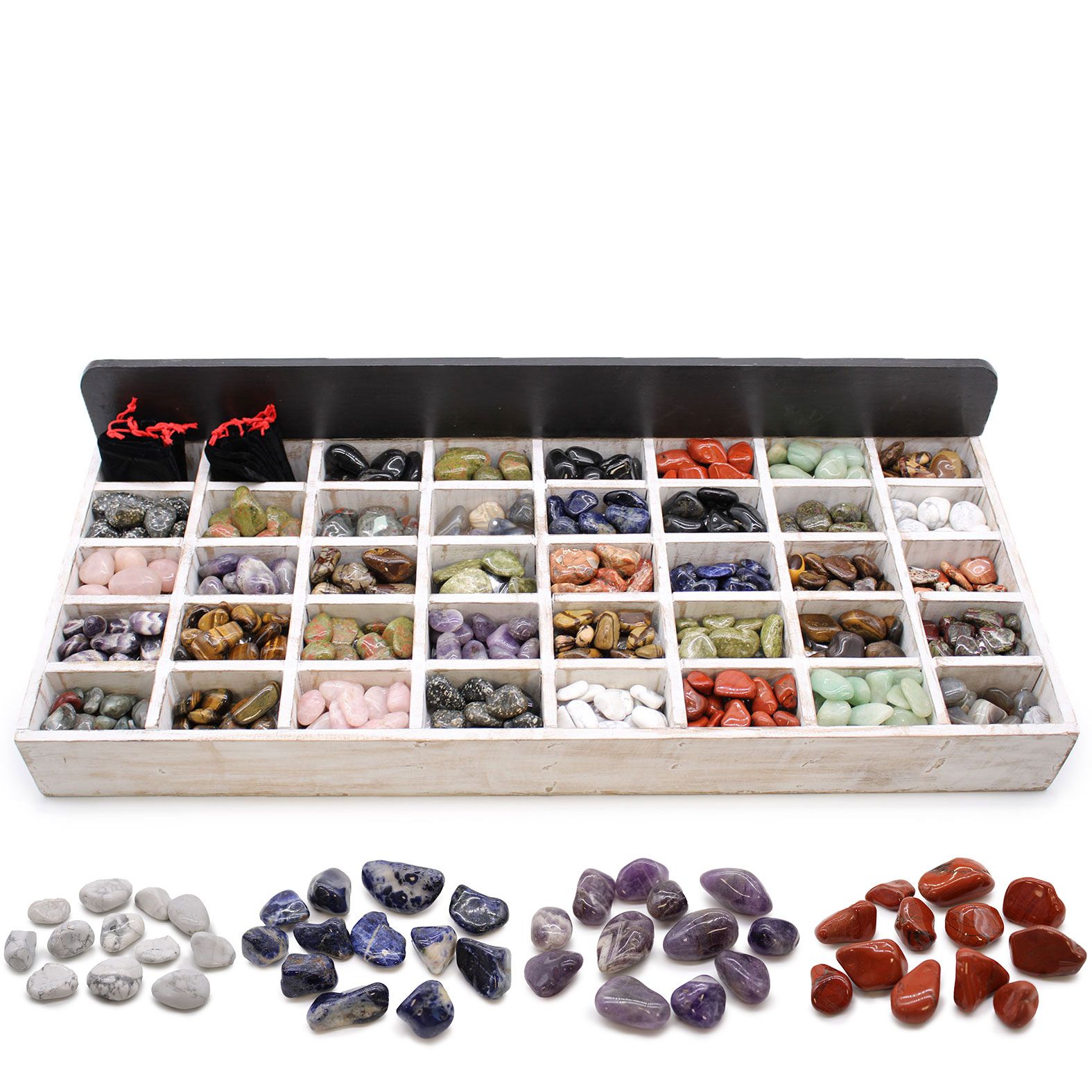 Srednji afrički polirani kamenčići - početni set