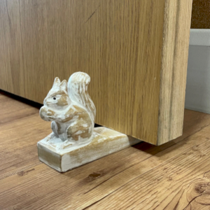 Hand Carved Doorstop