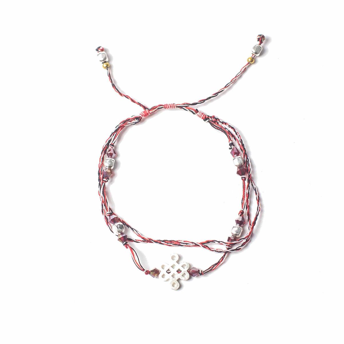 Pulseira de cordão do templo - Viagem da vida