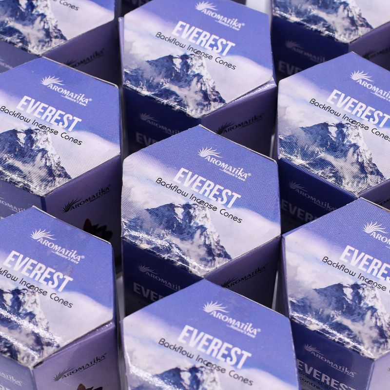 Pack de 10 Inciensos Masala Backflow - Everest