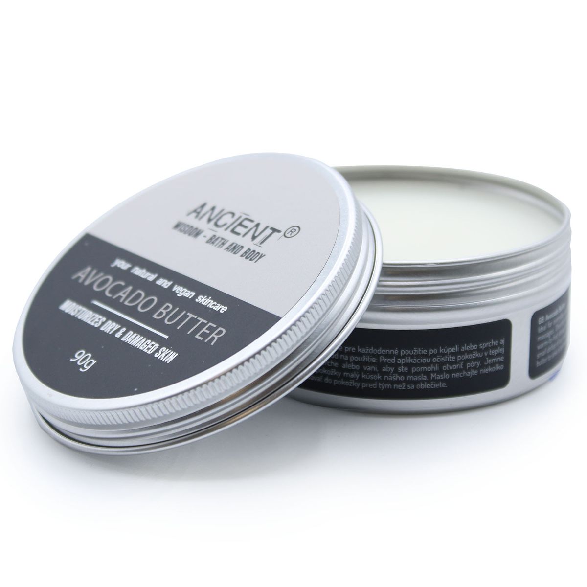 Manteiga Corporal Pura 90g - Manteiga de Abacate