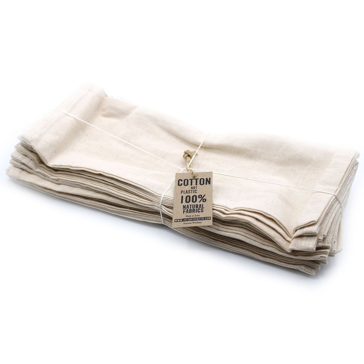 Bolsa de algodão natural 4 oz