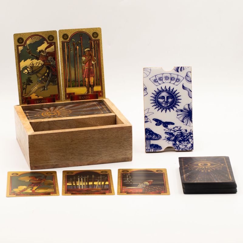 Two Section Card Box with Card Holder