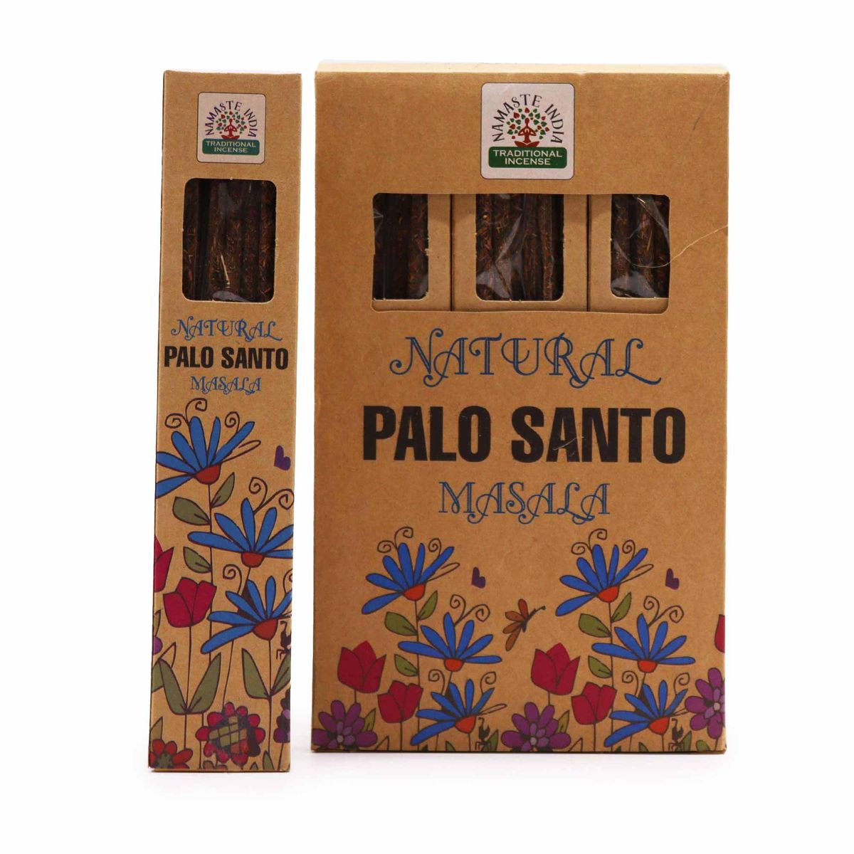 Incenso Botânico Natural Masala - Pau santo