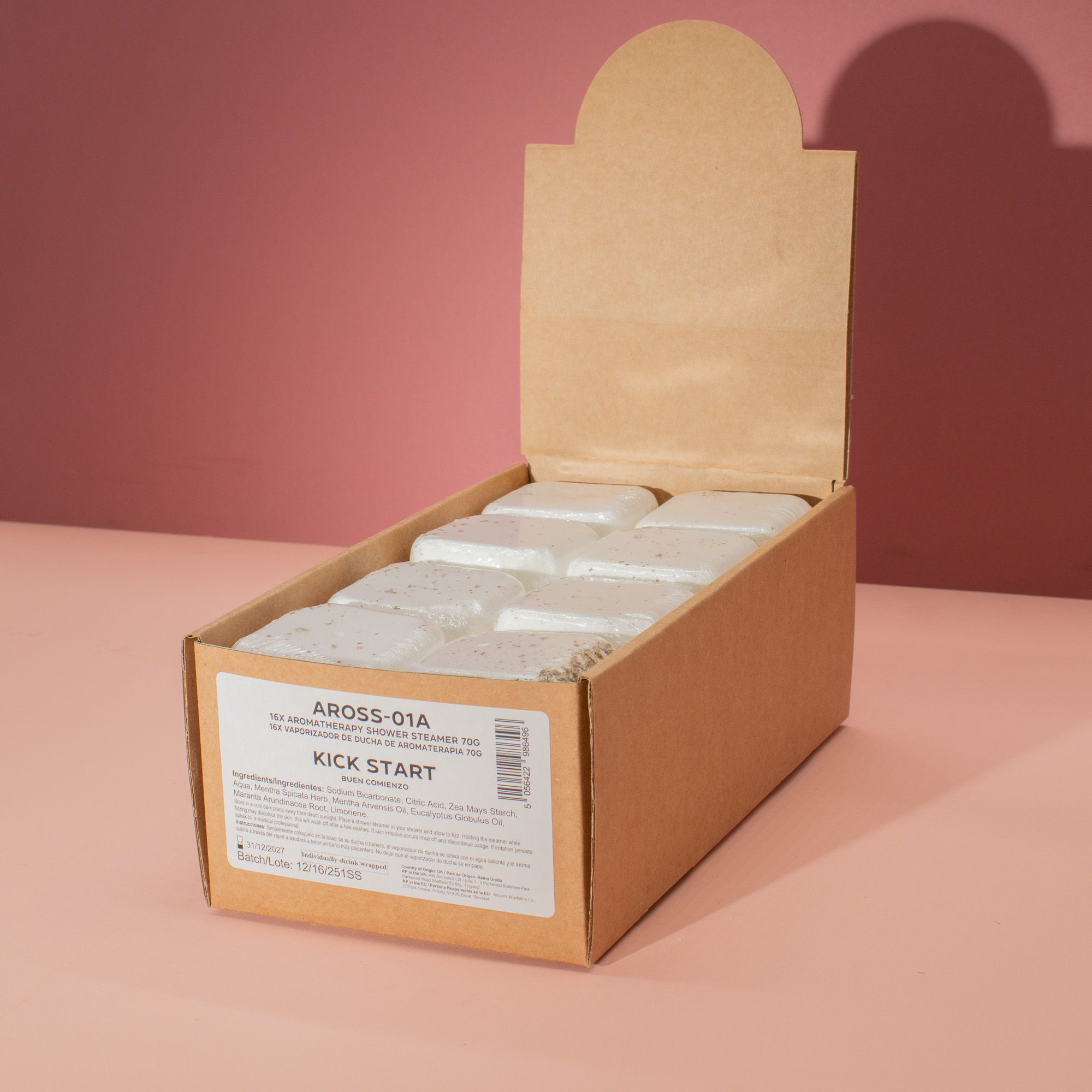 Cuburi cu Aromaterapie Efervescente pentru Duș 70g - Noțiuni Introductive