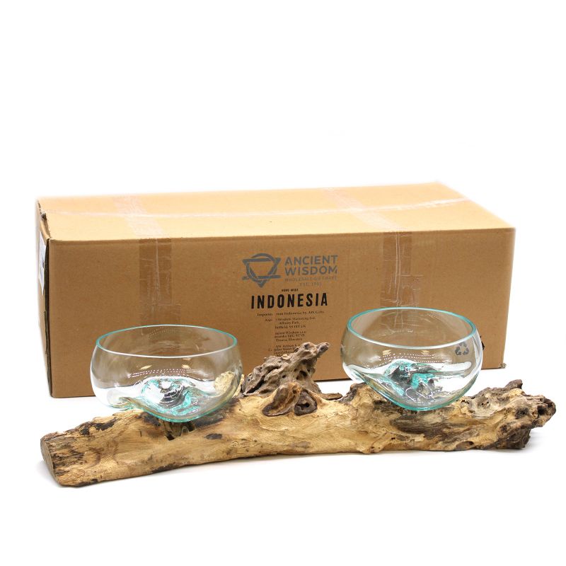 Molton Glass на XLarge двойна стойка - 70 см
