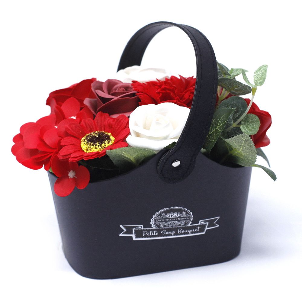 Cesto Bouquet Petite - Vermelhos Intensos