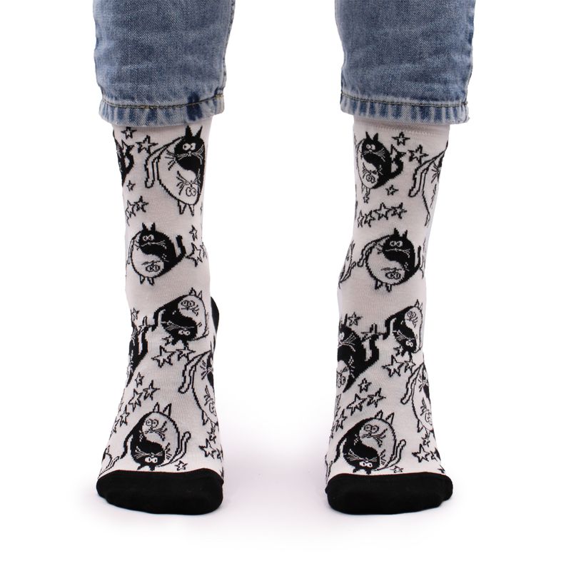 Hop Hare Bamboo Socks (36-41) - Ying Yang