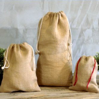 Jute Zakken met Trekkoord