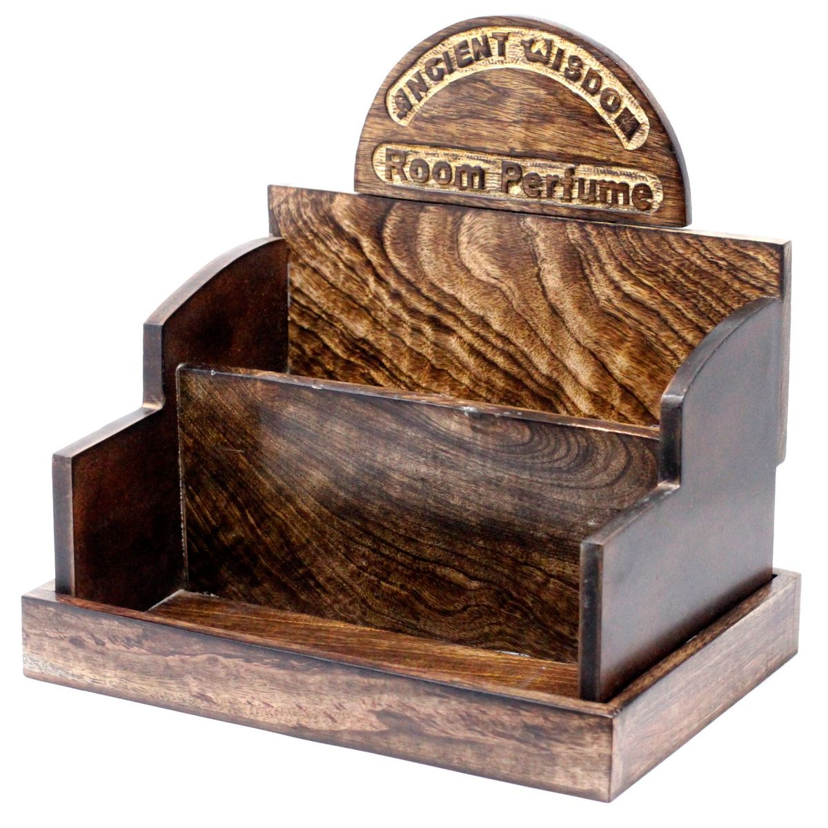 Expositor Madeira com 24 perfumes pra noite