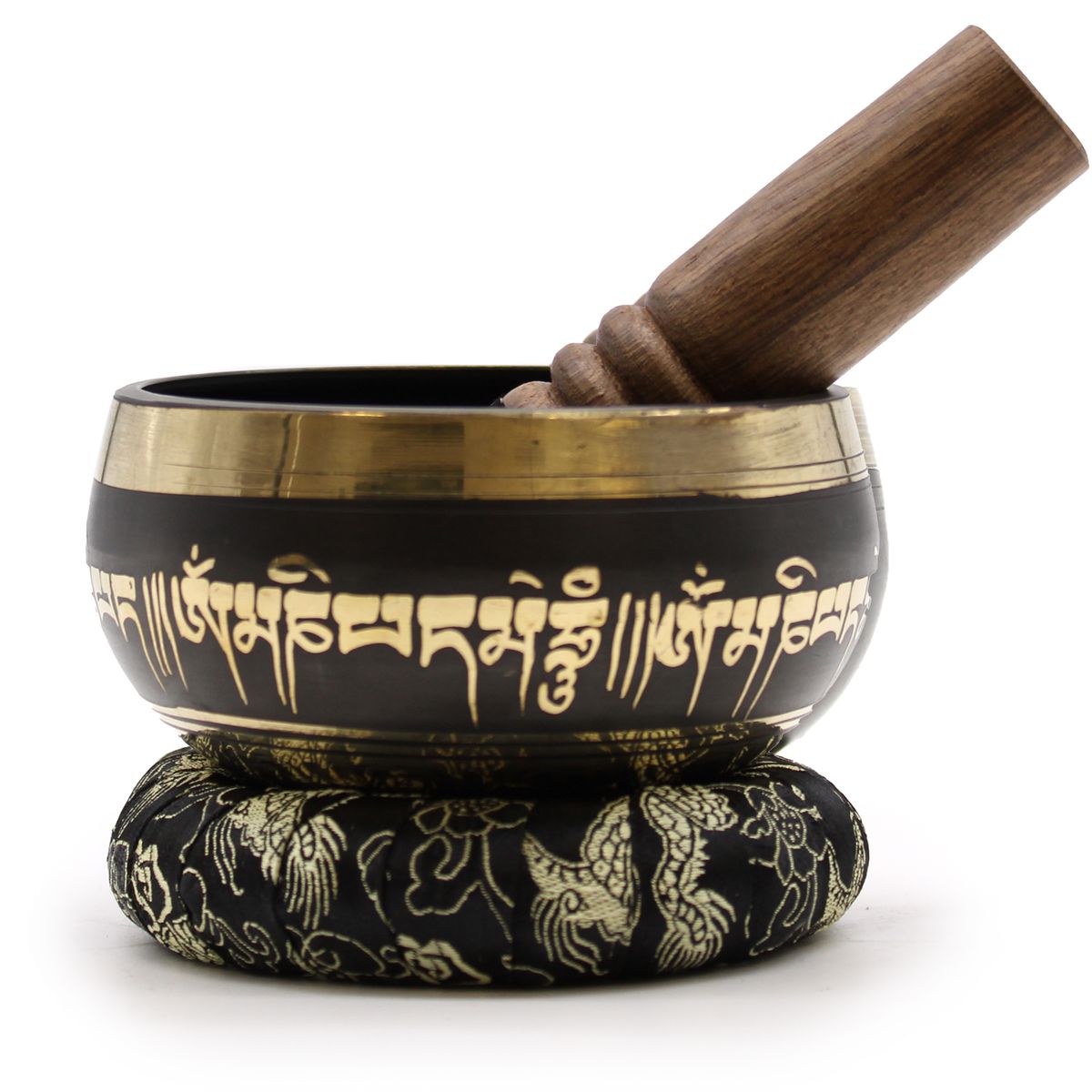 Conjunto de taças tibetanas Flor de Lótus