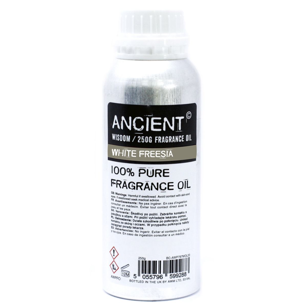Óleos perfumados 250 g - Frésia branca