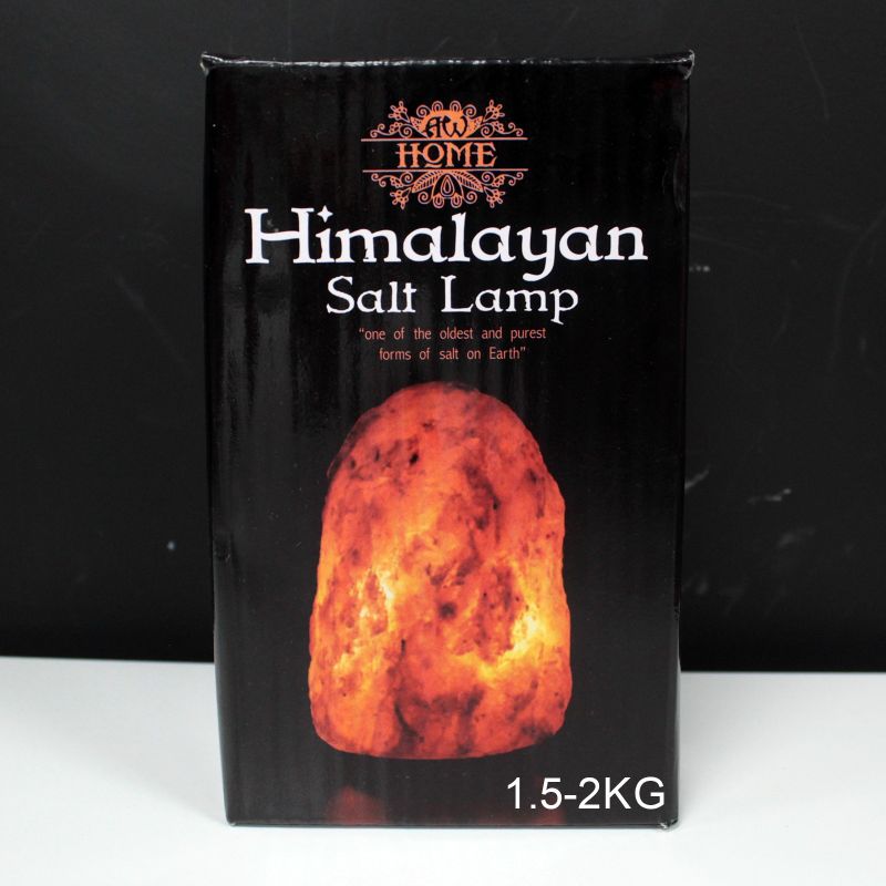Lampa de sare himalayană - aprox. 1,5 - 2 kg
