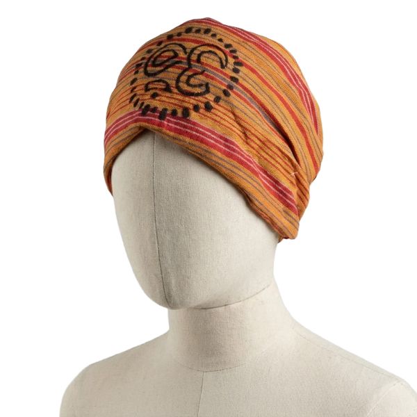 Nomad Sari - Hippie-pannband - Blocktryck, blandade mönster (56x25cm) - En storlek