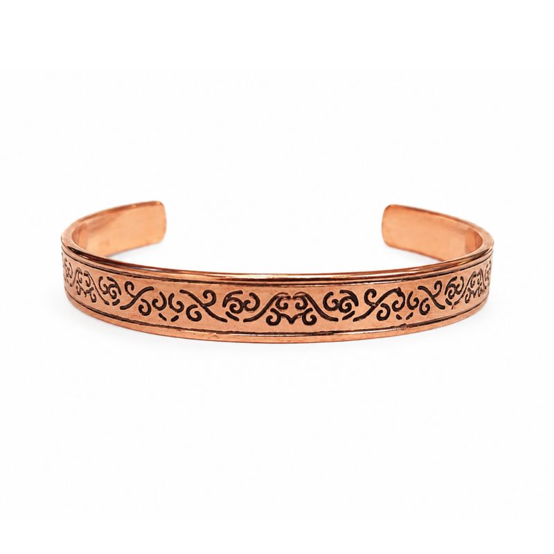 Armband i solid koppar Nomad Energy Collection graveringar (blandade)