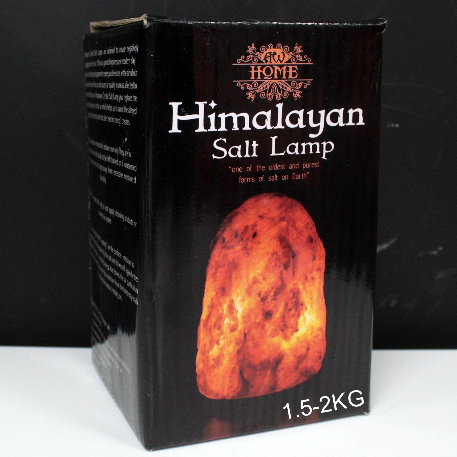 Lampa de sare himalayană - aprox. 1,5 - 2 kg