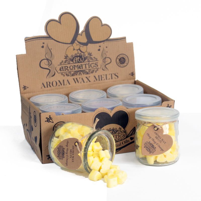 Fondants de cire aromatique - Ylang Ylang et Orange
