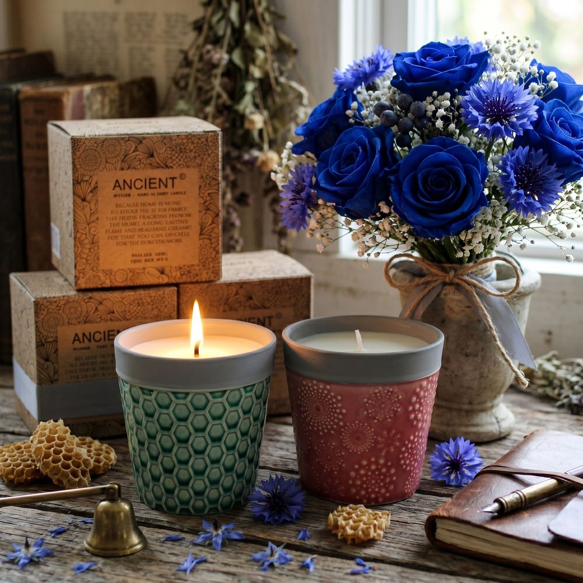 Home is Home Candle Pots