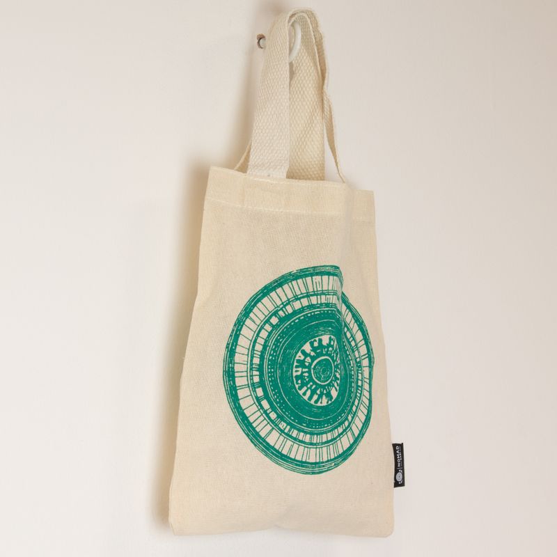 Iconic Mini Gift Tote Bag - Urban Mandala (4 assorted colours) - (25x20cm) - Natural 4oz