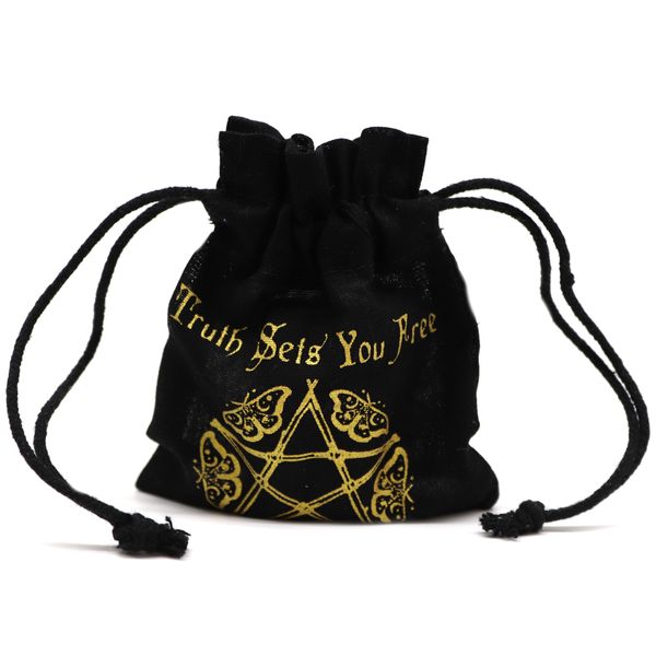 Sacos Esotéricos - Preto & Dourado (4 x 3 Designs)