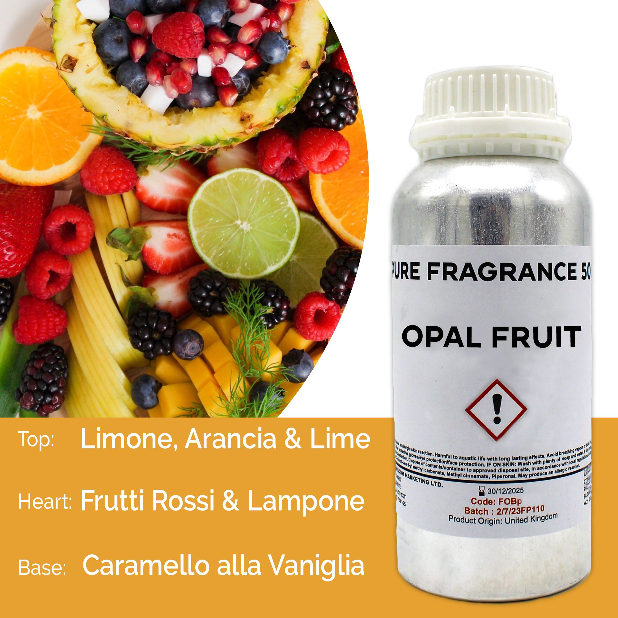 Fragranza Pura 500g - Opal Fruit