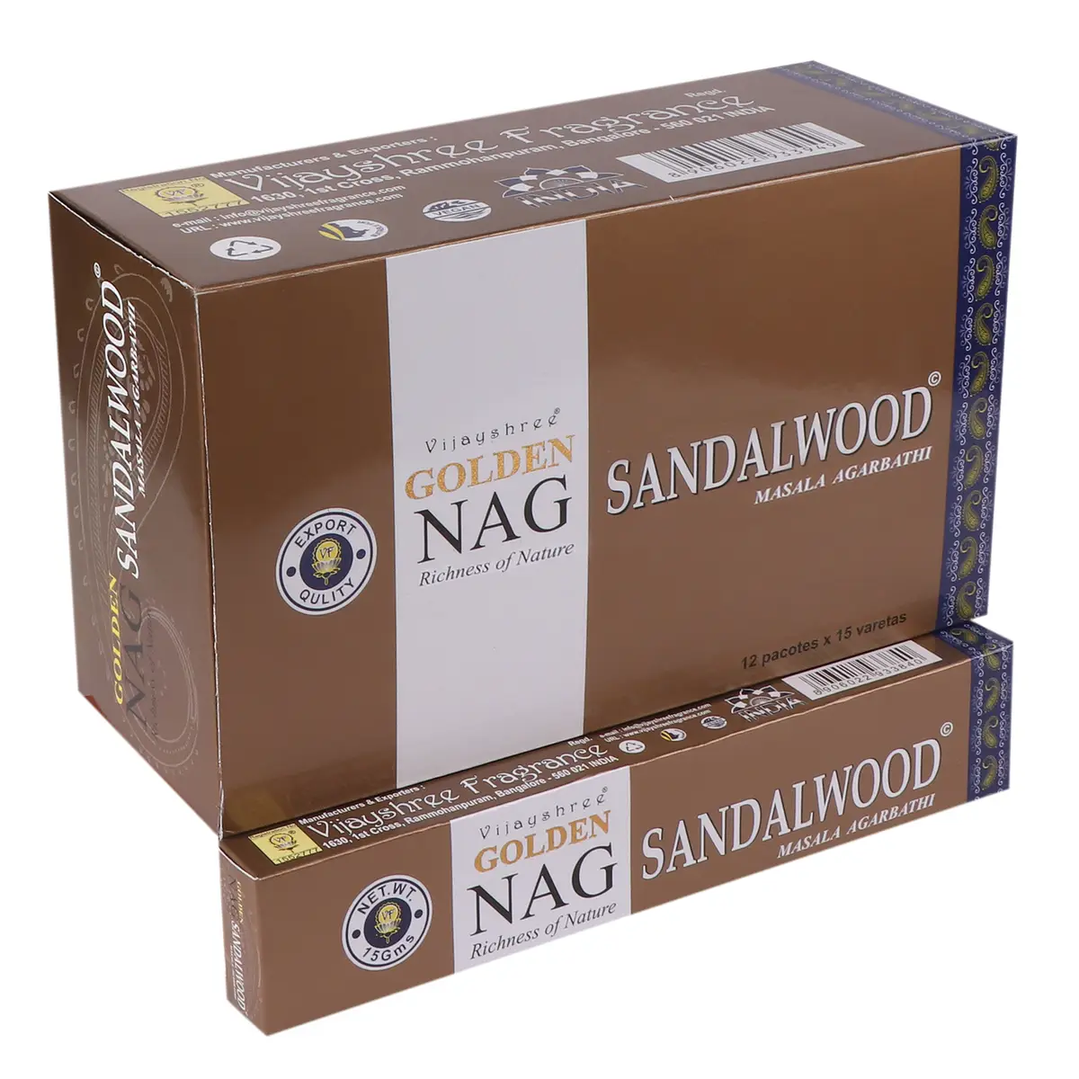 15g Golden Nag - Sandalwood — Incense · GlowDuty apothecary