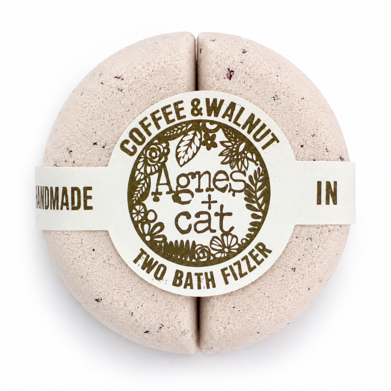 Bath Fizzer - Coffee and Walnut
