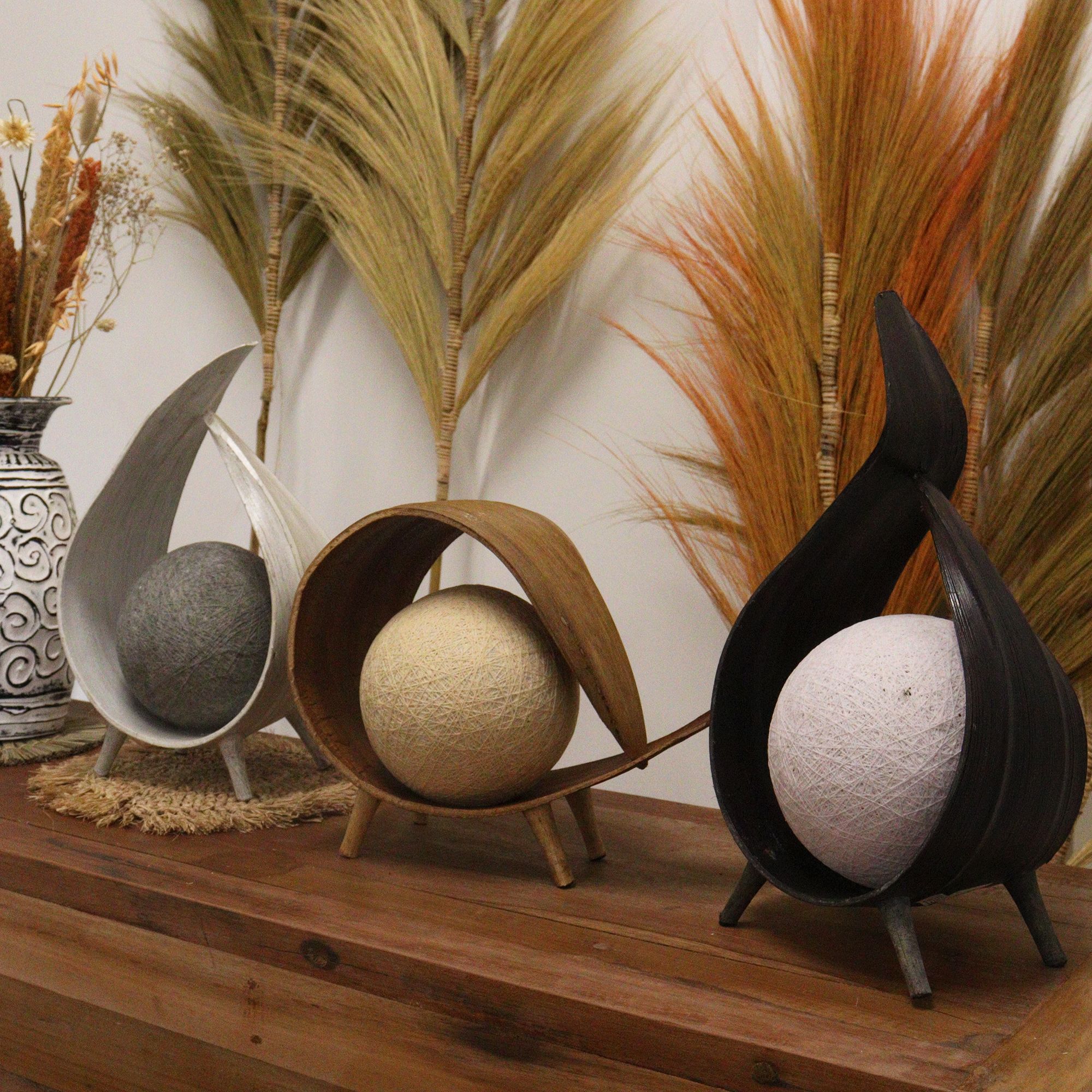 Candeeiro de Coco Natural - Loop Natural