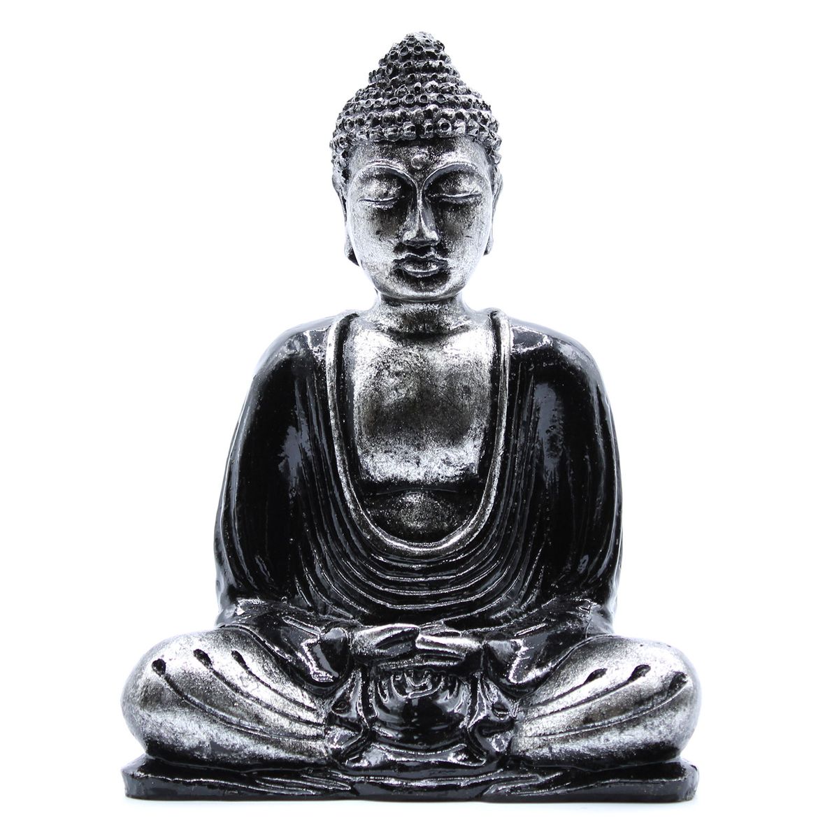 Buda cinzento e preto - Médio