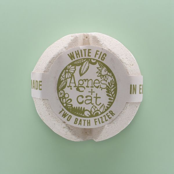 Brusande Badbomber 210g - Vitt Fikon