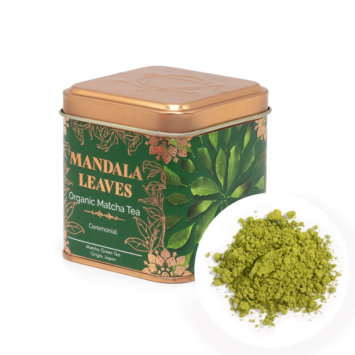 50 g de chá cerimonial de matcha orgânico