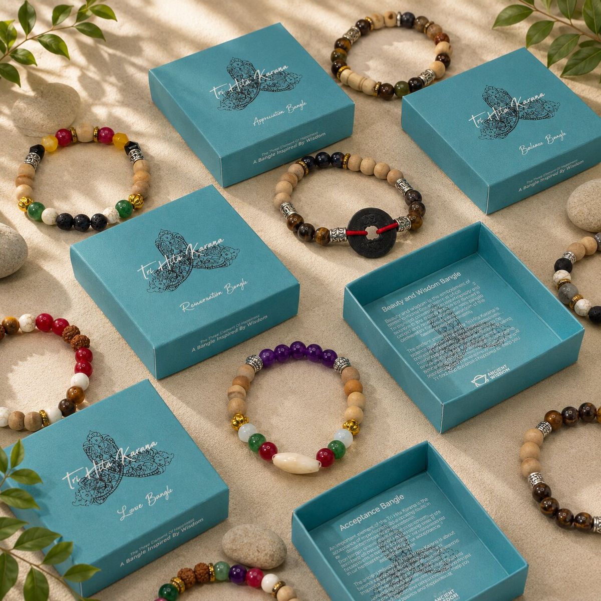 Pulseiras Tri Hita Karana